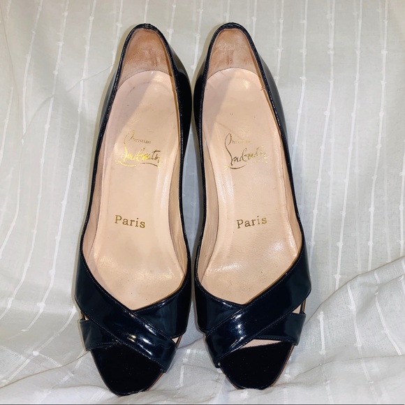 Christian Louboutin Patent Leather Espadrilles - Picture 2 of 8